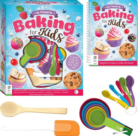 Amazon.com: Hinkler Ultimate Baking for Kids Kit - Cookbook, Utensils and Guides - Children's ...