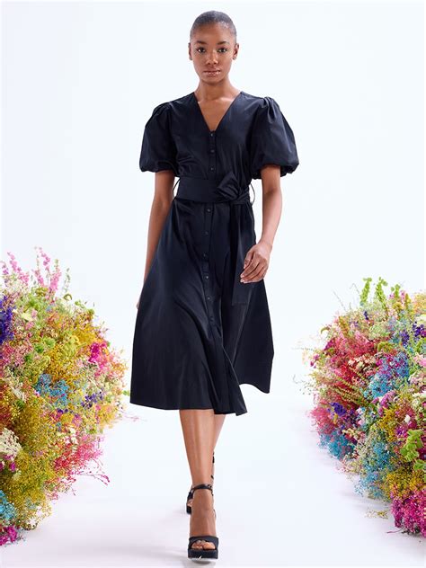 Black Fit & Flare Dress