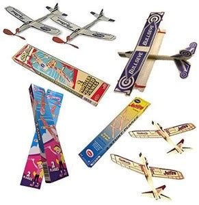 Guillow Jetfire Glider Balsa Wood Airplanes By s Bullseye Biplane - Sky ...