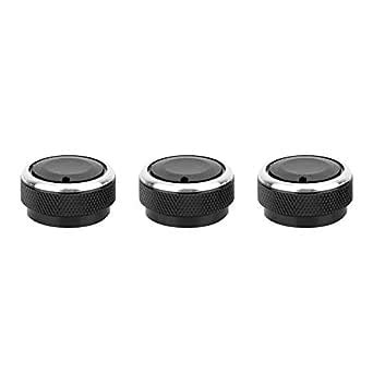 Kuuleyn Car Air Conditioning Knob, 3pcs Car Air Conditioning Heat ...