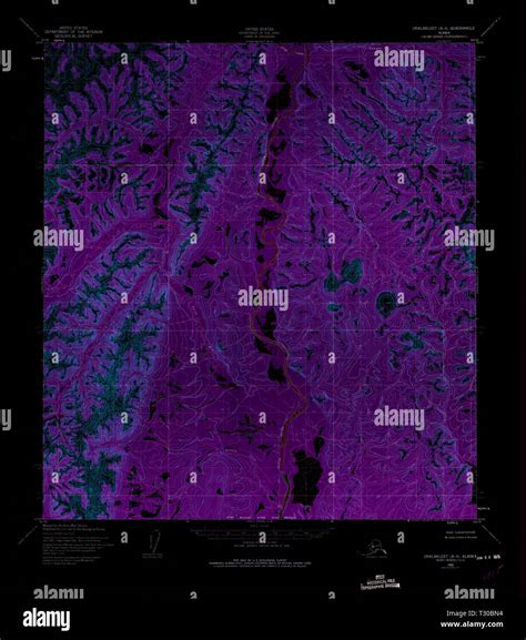 Map of unalakleet hi-res stock photography and images - Alamy