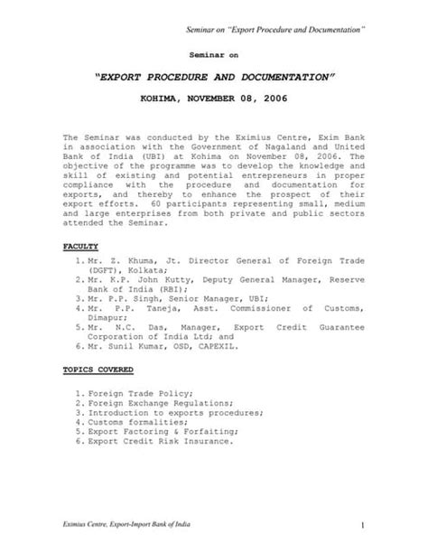 Image result for Complete Export Procedure