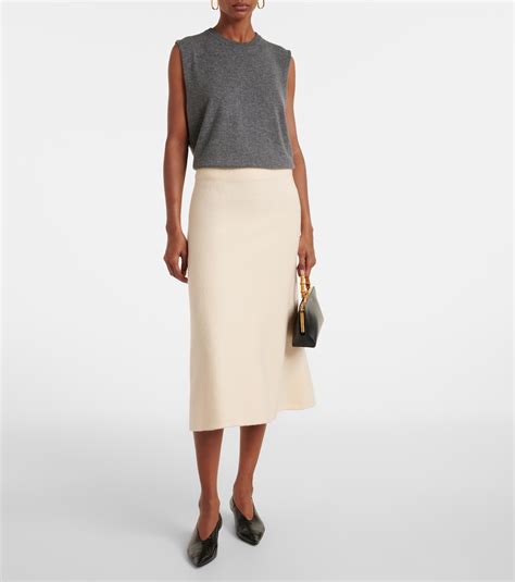 Cashmere sweater vest in grey - Jil Sander | Mytheresa