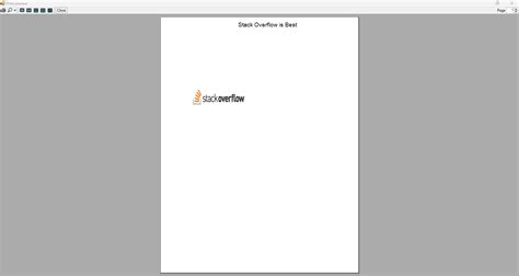 Print Form VB.NET 的图像结果
