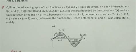 [ tex] \mathfrak{ \red{ Question} }[/tex] In the adjacent graphs of two ...