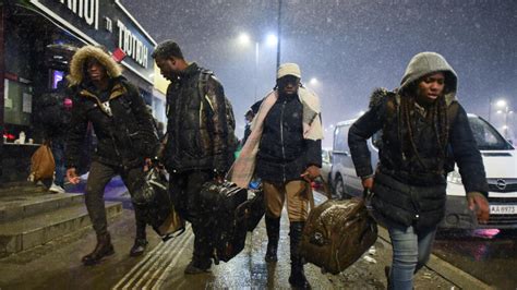 ‘Pushed back because we’re Black’: Africans stranded at Ukraine-Poland ...