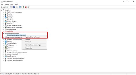Image result for How to Kinect V2 Driver Update