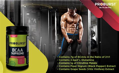 Proburst BCAA Supreme |Supplement For Pre , Post or Intra Workout 400 ...