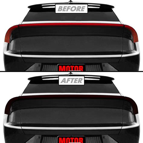 Buy SlickMod PreCut Vinyl Smoke Tint for 2022-2023 Kia EV6 Tail Light ...