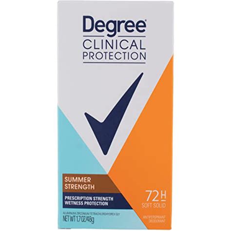 DEGREE DEGREE clinical protection summer strength antiperspirant ...