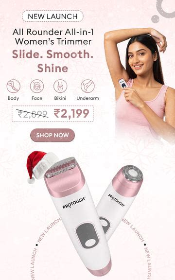 India's 1st Tech-led Range of Personal Care Devices From Protouch