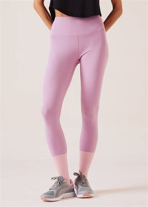 Buy Women Gym-to-Yoga High Waist Leggings - Lavender Online | Strch India