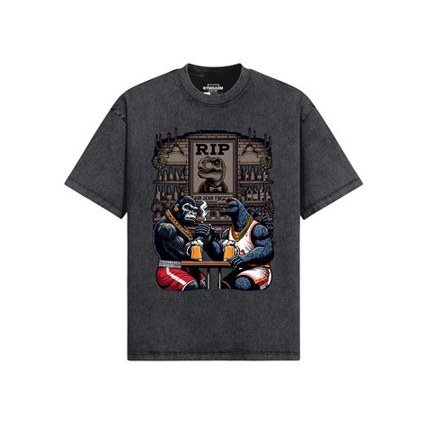 Kong vs Godzilla Top Oversized T-Shirt | Gymgasm – GYMGASM