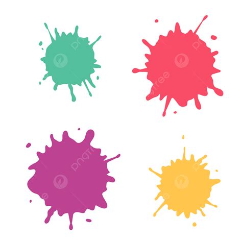 Colorful Paint Splatter Images Collection, Paint Splash, Paint Splatter ...