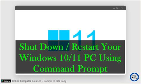 Cmd Restart Command
