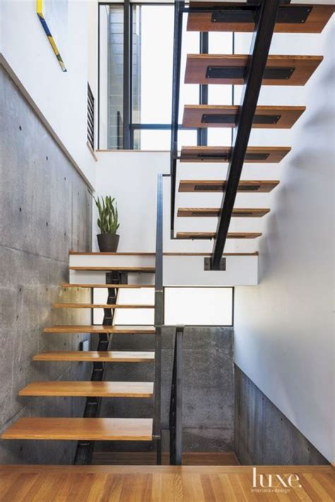 10 Modern And Stylish Floating Staircase Design Ideas For Modern Home ...