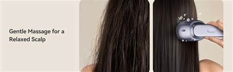 SEAHELTON Electric Scalp Massage Comb, Portable Scalp Massager Electric ...