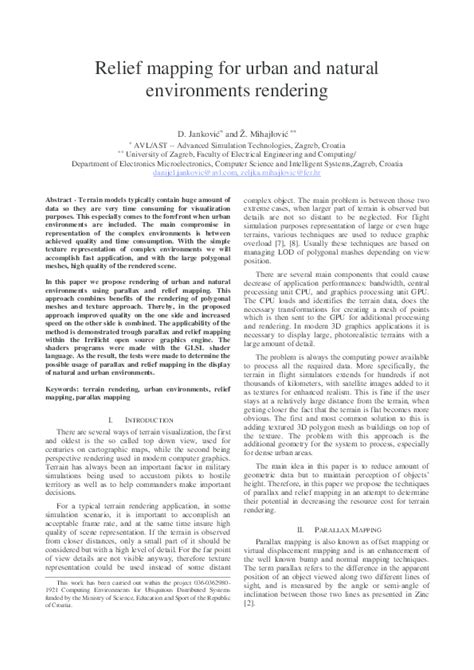 Relief Mapping Computer Graphics 的图像结果