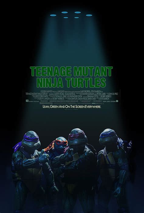 Fan-made TMNT 1990 Movie Poster : r/TMNT