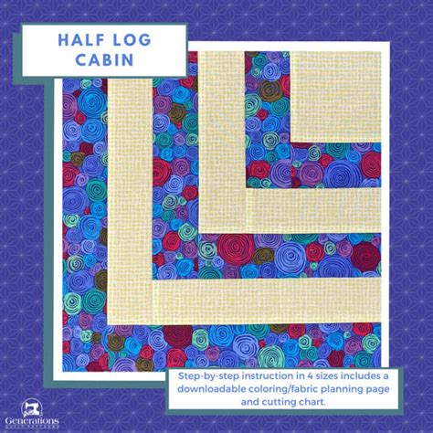Old Log Cabin Quilt Block Patterns 25 Different Ways To Sew A Log