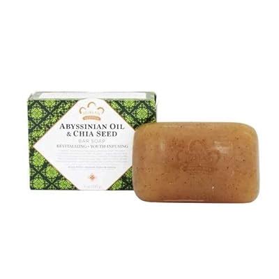Unknown Nubian Heritage Abyssinian Oil & Chia Seed Bar Soap, India | Ubuy