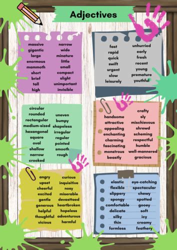 Image result for Adjectives as Modifiers Examples