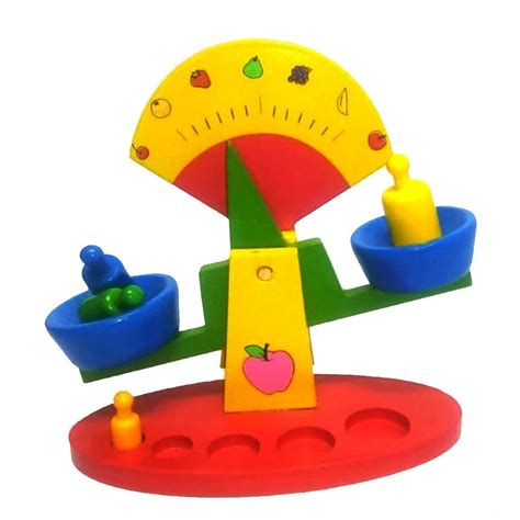 Wooden Weighing Scale For Kids - Small - EKT0091 – Extrokids