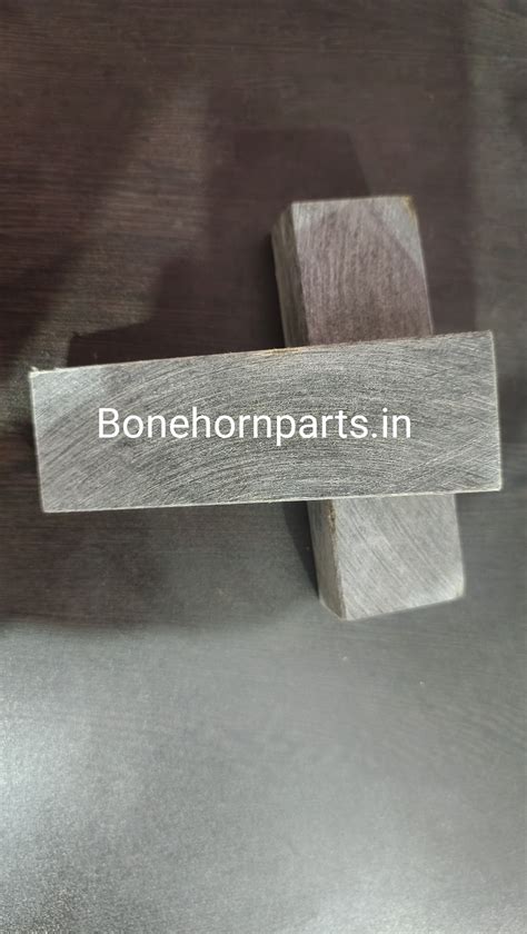 Buffalo horn solid block without crack Knife handle block - M.S. EXPORT