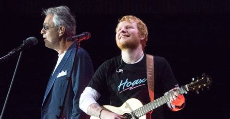 Ed Sheeran & Andrea Bocelli Perform ‘Perfect’ Live for the First Time ...