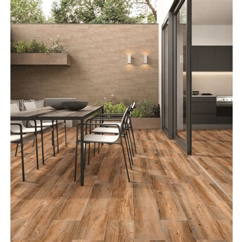 Siberian Pine Kajaria Gres Tough Planks Tile — Saini World