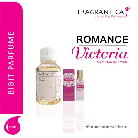Jual Bibit Parfum Murni murah ROMANCE searah VS Romantic wish Ori Fragrantica perfume 100 ml ...