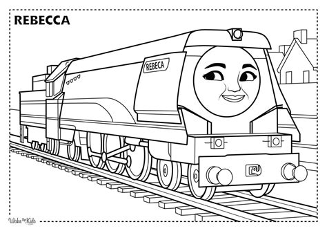 Thomas and Friends Coloring Pages (Free Printable PDFs) | WakeTheKids