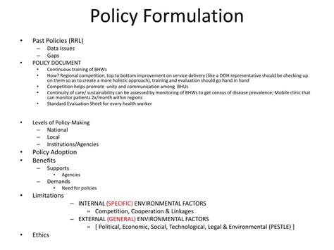 Image result for How to Formulate a Policy Problem