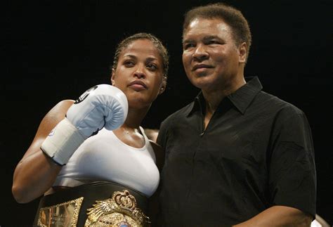 Muhammad Ali's Daughter Laila Ali Displays Fit Figure in a Turquoise ...
