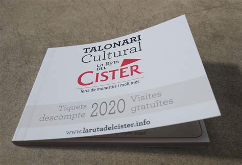El Talonari Cultural de La Ruta del Cister 2020 ofereix un estalvi de ...