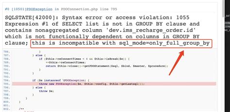 Image result for SQL Mode Only Full Group By