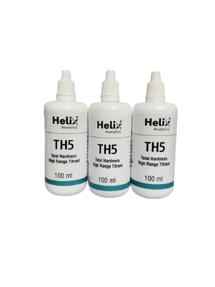 Helix TH5 Total Hardness test kit Quick and Easy Hard Water Test for ...