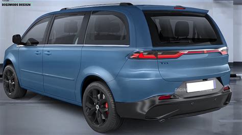 Sixth-Gen 2024 Dodge Grand Caravan Springs Back to CGI Life, Ignores EV Trend - autoevolution
