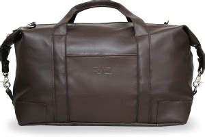 Rare And Demanded Luxus Faux Leather Duffel Without Wheels Chocolate ...
