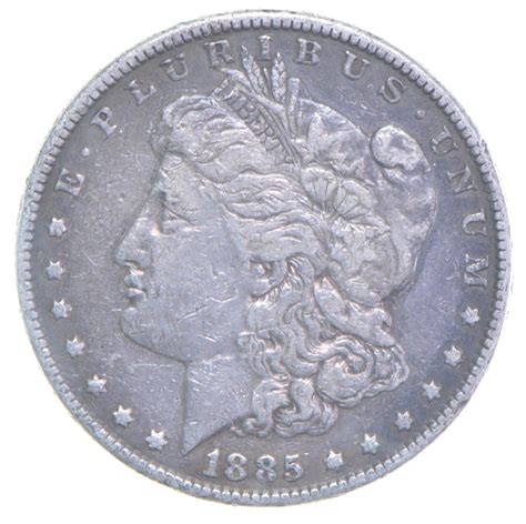 Early - 1885 Morgan Silver Dollar - 90% US Coin | Property Room