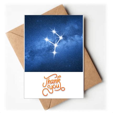 no/no Steady Connotation Beautiful Lucky Stars Thank You Cards ...