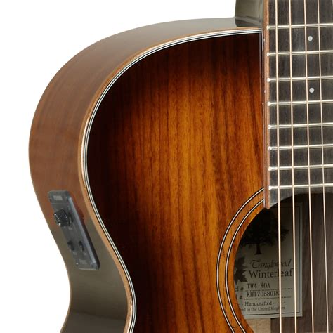 Buy Tanglewood TW4 E KOA Winterleaf Series Electro Acoustic Guitar at ...