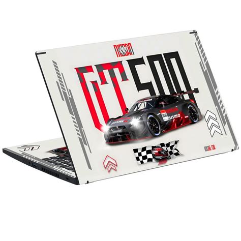 Nissan GTR 500 Edition 3D Embossed Laptop Skin | Buy Online Now ...
