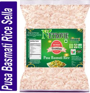 Nutrovie Extra Long Grain Pusa Basmati Sella Rice 7Kg |Traditional ...