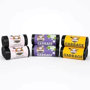 TMOD Assorted Fragrance Garbage Bags 20 Litre | Small | 17x19 Inch | 3 ...