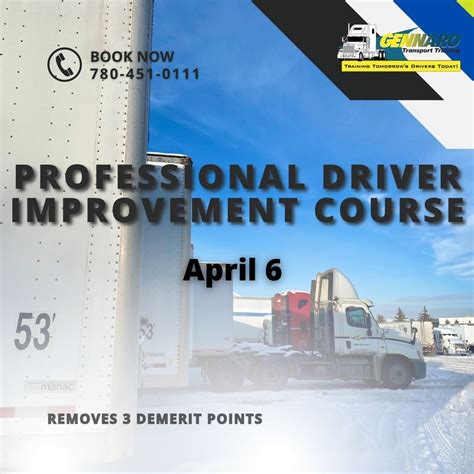 Professional Driver Improvement Course, 15430 -131 Ave., Edmonton, AB ...