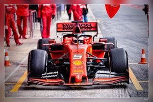 Ferrari Sf90 F1 Cars Pit Lane Formula Scuderia Ferrari Newsf90 F1 ...