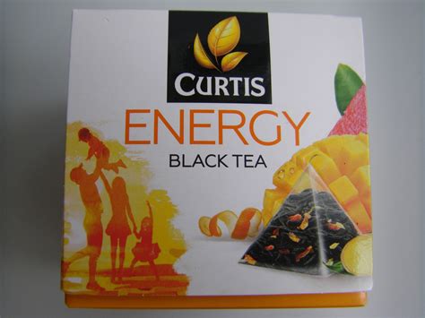 Чай в пирамидках Curtis Energy black tea | отзывы