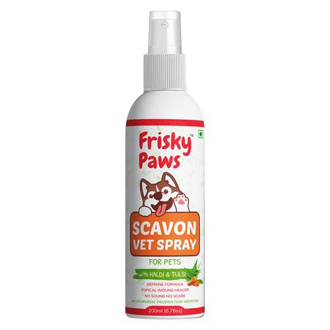 Frisky Paws Scavon Topical Injury Healer for Dogs & Cats - Veterinary ...