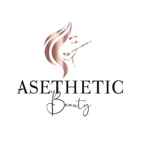 Premium Vector | Aesthetics logo diy logo design injector logo plastic surgery logo beauty ...